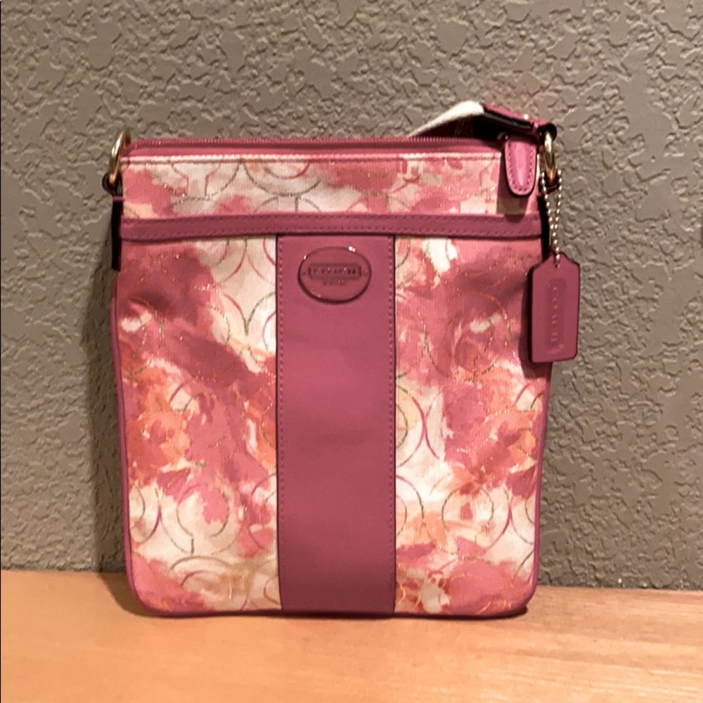 Coach cross body purse